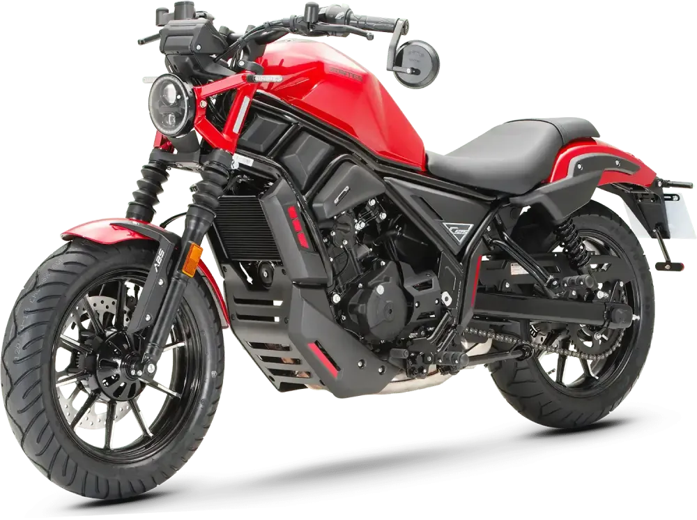 Zontes-125C-rouge-avant